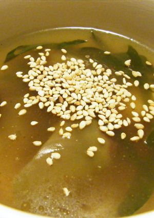 肉の茹で汁deザーサイスープ-レシピのメイン写真