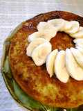 簡単！フライパンde米粉バナナケーキ
