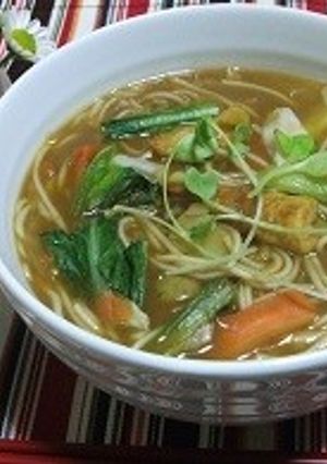 残ったカレーでお手軽カレーそうめん-レシピのメイン写真