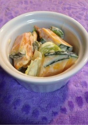 簡単♪かぼちゃサラダ-レシピのメイン写真