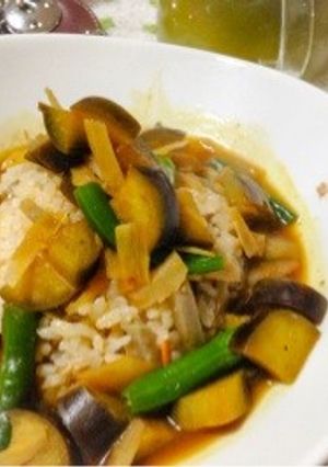 カレーのお茶漬け-レシピのメイン写真