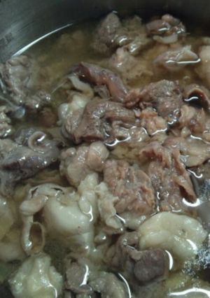 ★トロットロ牛スジ肉の下処理★-レシピのメイン写真