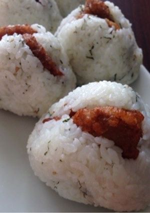マグロ竜田揚げおにぎり-レシピのメイン写真