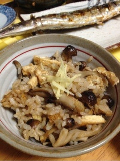 料理男子のキノコご飯-レシピのメイン写真