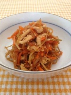 鶏きんぴらごぼう-レシピのメイン写真