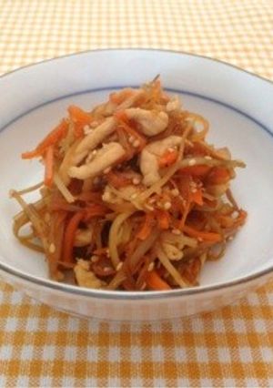 鶏きんぴらごぼう-レシピのメイン写真