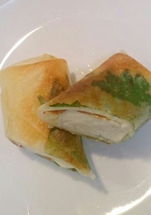 ヘルシー春巻☆豆腐梅しそチーズ入り-レシピのメイン写真
