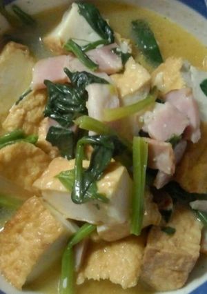 簡単 とろとろ野菜・厚揚げ-レシピのメイン写真