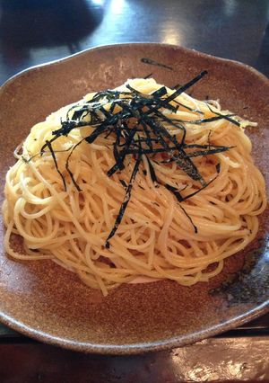簡単！茹でて和えるだけ！たらこパスタ-レシピのメイン写真