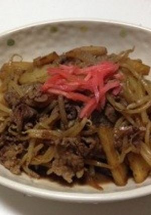 甘辛！牛モヤシ炒め-レシピのメイン写真