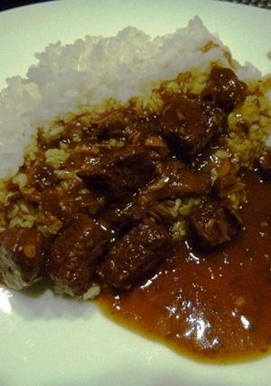 安くて硬い牛肉で 旨いハヤシライス!-レシピのメイン写真