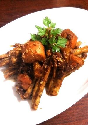 Buono!たたきごぼうバルサミコ仕立て-レシピのメイン写真