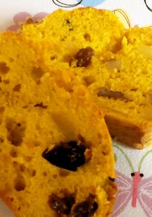 かぼちゃ＆くるみ＆レーズンのブレッド-レシピのメイン写真