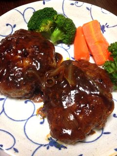 煮込みハンバーグ-レシピのメイン写真