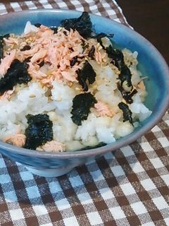 鮭フレークのお茶漬け-レシピのメイン写真