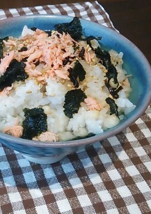 鮭フレークのお茶漬け-レシピのメイン写真
