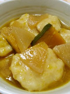 ★簡単に*醤油味のだご汁*作りましたよ♪-レシピのメイン写真