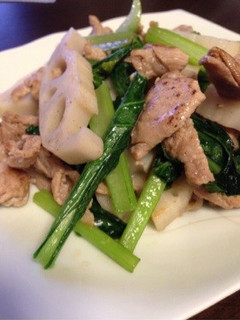 豚肉と野菜の塩炒め-レシピのメイン写真