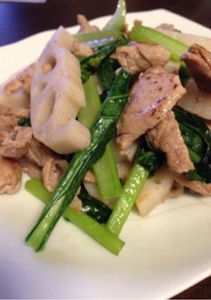 豚肉と野菜の塩炒め-レシピのメイン写真