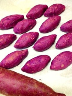焼き芋みたいな♡ 紫芋のスイートポテト-レシピのメイン写真