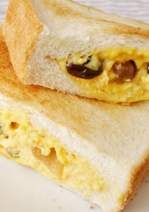 ホットカスタードサンド-レシピのメイン写真