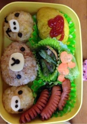 リラックマ弁当（≧∇≦）-レシピのメイン写真