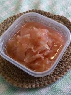 辛い甘酢しょうがの辛味抜き-レシピのメイン写真