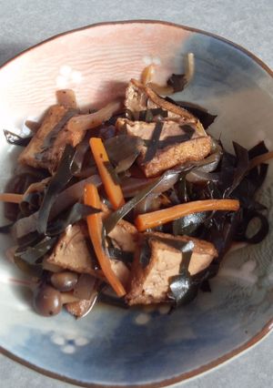 ☆あらめと厚揚げの煮物☆-レシピのメイン写真