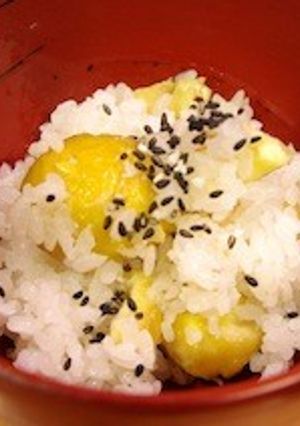 ローズ家の栗ごはん-レシピのメイン写真