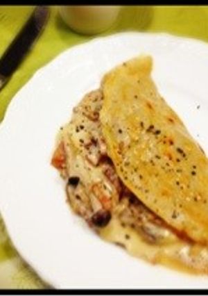 きのこクリームのガレット-レシピのメイン写真