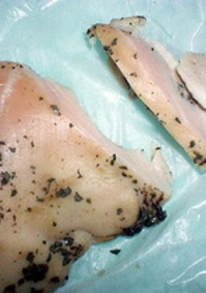 しそふりかけ鶏はむ-レシピのメイン写真