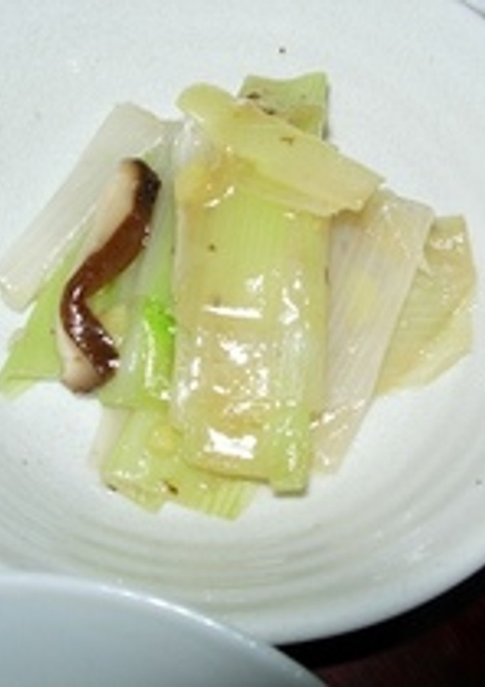 簡単、ねぎ炒め・・・・・・・・・・・-レシピのメイン写真