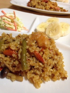 玄米パエリア-レシピのメイン写真