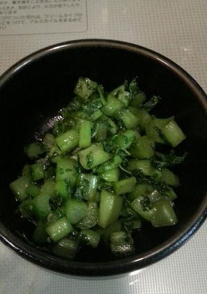 旦那ｻﾝお袋の味､大根菜の炒め物☆-レシピのメイン写真