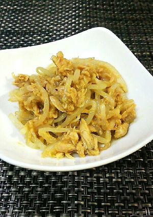 簡単♡もやし＆ツナのカレー和え♪-レシピのメイン写真