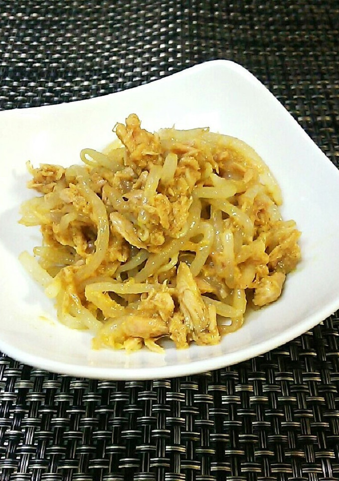 簡単♡もやし＆ツナのカレー和え♪-レシピのメイン写真