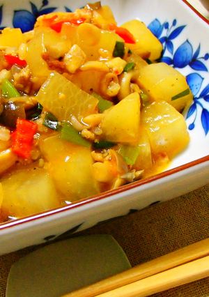 大豆ミートの本格ピリ辛麻婆大根-レシピのメイン写真