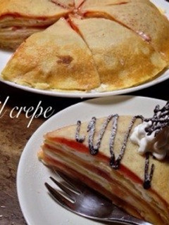 誕生日にHMミルクレープ-レシピのメイン写真