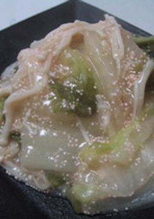 白菜の明太子煮-レシピのメイン写真
