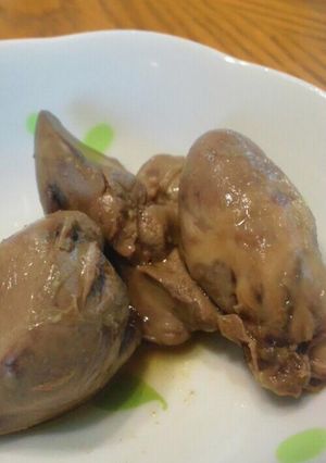 鳥のもつ煮(レバー)-レシピのメイン写真