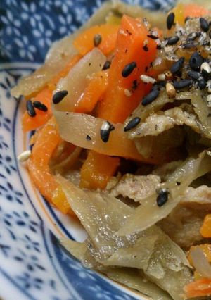 味がすぐに馴染む☆簡単きんぴらごぼう-レシピのメイン写真