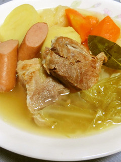 ☆大満足☆塊肉で贅沢なポトフ☆圧力鍋で☆-レシピのメイン写真