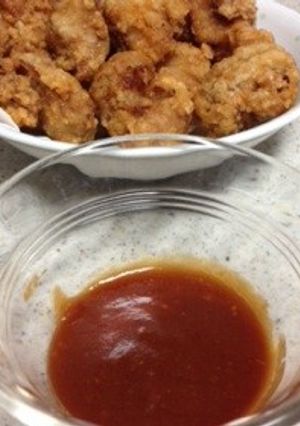 鶏の唐揚げにあうピリ辛ソース-レシピのメイン写真