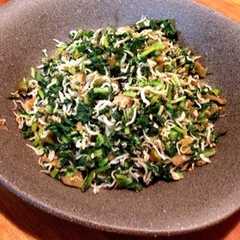 รูปของ 大根葉とじゃこと搾菜のふりかけ〜中華味〜