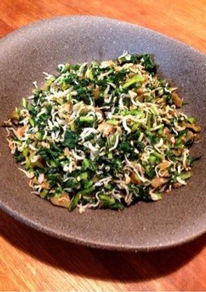 大根葉とじゃこと搾菜のふりかけ〜中華味〜-レシピのメイン写真