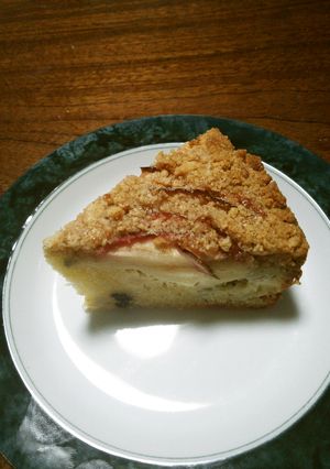 りんごとバナナのクランブルケーキ-レシピのメイン写真