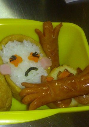 【保育園弁当】さるかに合戦-レシピのメイン写真
