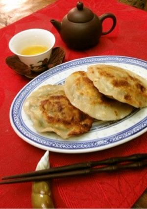 焼きニラ饅頭(韮菜盒子)-レシピのメイン写真