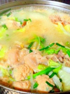 冬にアツアツ寄せ鍋の出汁-レシピのメイン写真