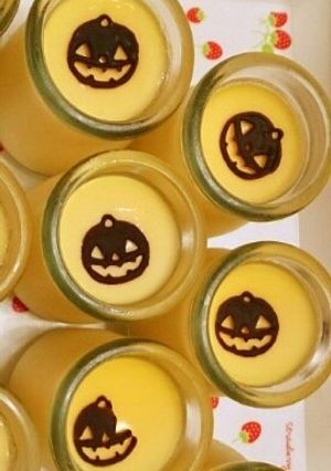 ★ふわとろプリン～ハロウィンver.★-レシピのメイン写真